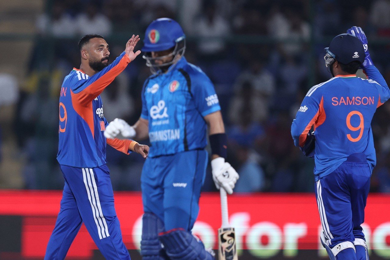 Abhishek Sharma’s Blistering 82 Powers India to Seven-Wicket Win Over Afghanistan